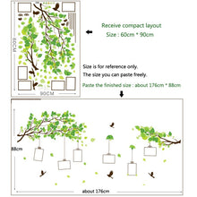 Load image into Gallery viewer, Forest of memories tree Photo Frame Wall Stickers