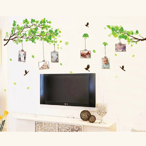 Forest of memories tree Photo Frame Wall Stickers