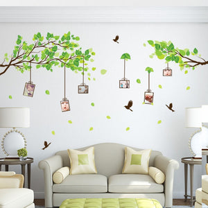Forest of memories tree Photo Frame Wall Stickers