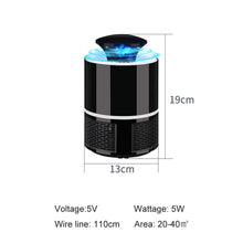 Load image into Gallery viewer, MOSQUITO TRAP X™ - USB POWERED LED MOSQUITO KILLER LAMP [QUIET + NON-TOXIC]