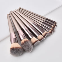 Load image into Gallery viewer, Elegant wooden cosmetic Brushes